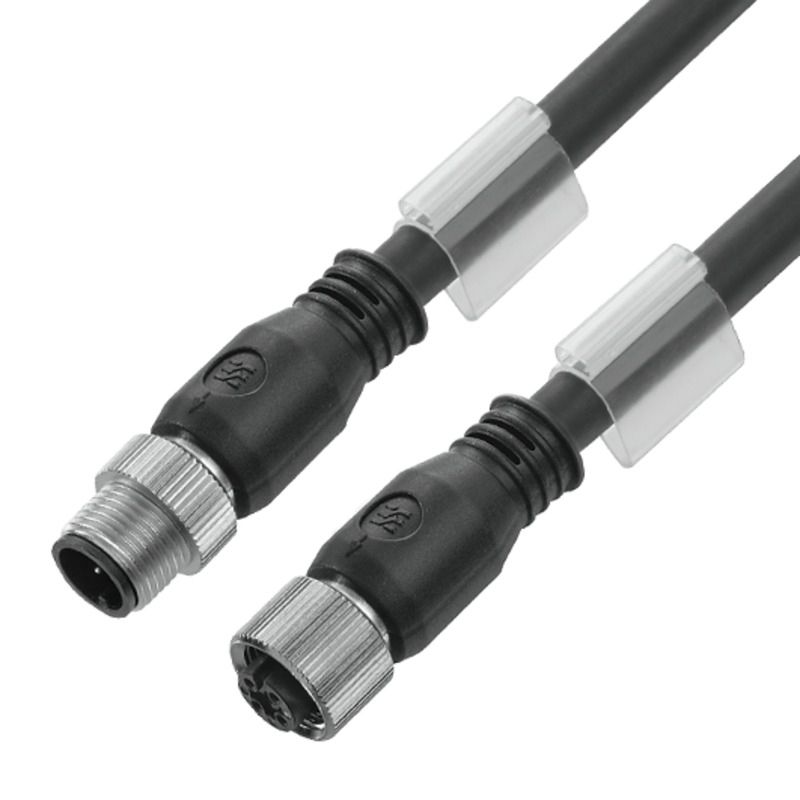 Sensor-Aktorkabel 5p 2m M12 Male ger M12 PUR hfr Polyurethan (PUR)