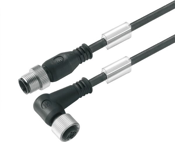 Sensor-Aktorkabel 4p 1,5m M12 Male ger M12 PUR hfr Polyurethan (PUR)