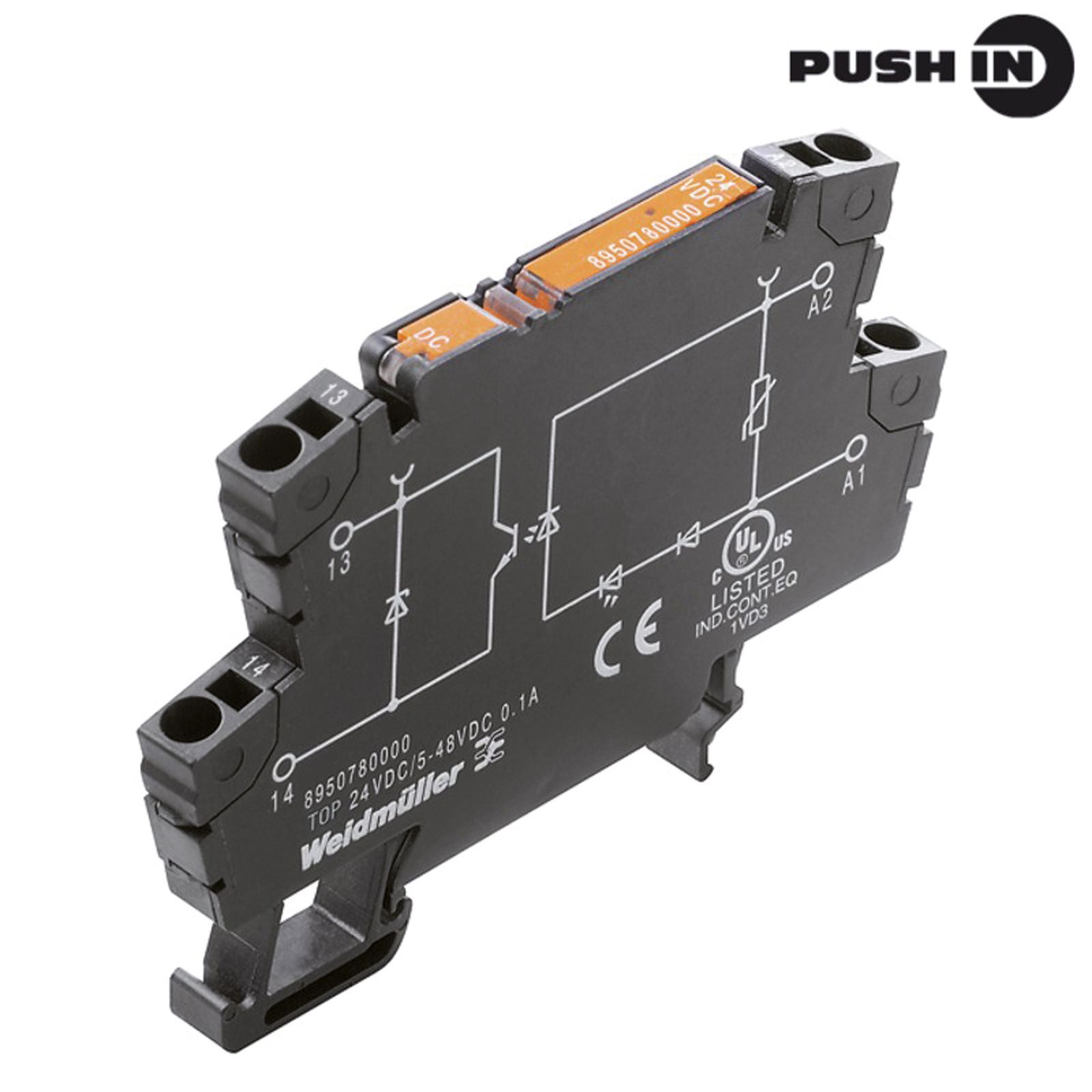 Optokoppler 12V 0,1A 5-48V Transistor LED m.LED-Anz