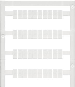 Klemmenmarkierung ws RM=5mm unbedr horiz/vert