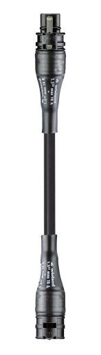 Systemverbindung 3p H05VV-F 2,5qmm sw L4000mm 3x2,5qmm Buchse Stecker 20A