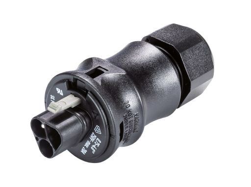 Steckverbinder Gebäude 3p Federzug 250V 20A 1,5-0qmm Ø10-14mm hfr L N PE