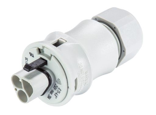 Steckverbinder Gebäude 3p Federzug 250V 20A 6-0qmm Ø6-10mm hfr L N PE