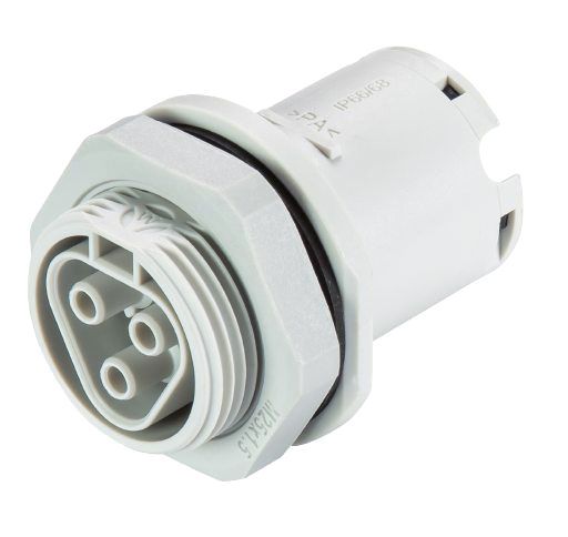 Gerätebuchse 3p ger Einb/steck Federzug 250V 20A 1,5qmm hfr