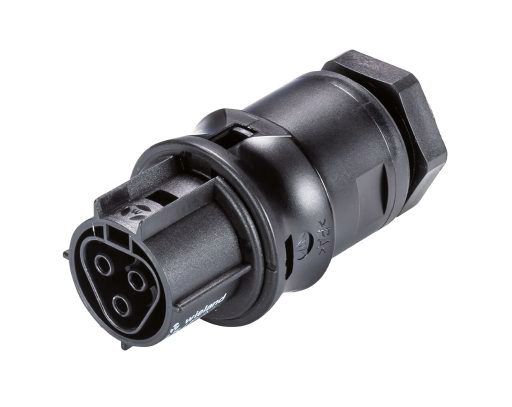 Gerätestecker 3p ger Einb/steck Federzug 250V 20A 1,5qmm hfr