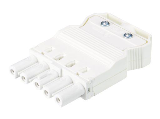 Steckverbinder Gebäude 5p Schraub 250V N 20A Buchse 2,5-0qmm Ø13,5mm hfr PE