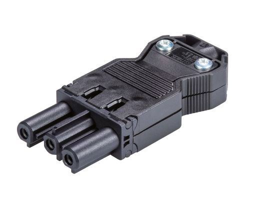 Steckverbinder Gebäude 3p Schraub 250V L 20A 6-0qmm Buchse Ø10mm hfr N PE