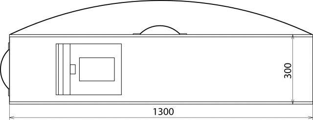Tasche Kst 1330mm
