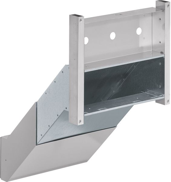 Briefkasten MauerDW 1f Stahlbl ws 3mod 300x250x380mm Koppelbar