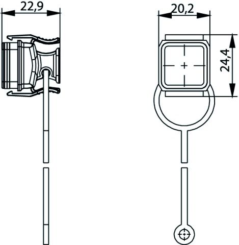 Staubschutz SC sw