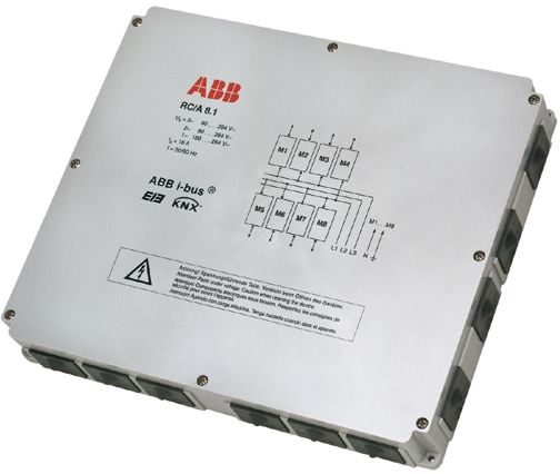 Basismodul KNX AP 8Eing Handbedien IP54 Vor Ort-/Handbedienung