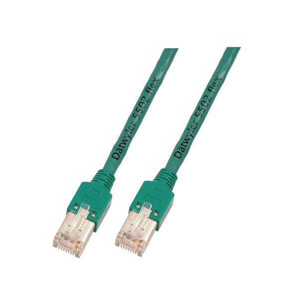 Patchkabel Cat5E 0,5m sw S/UTP RJ45 AWG26