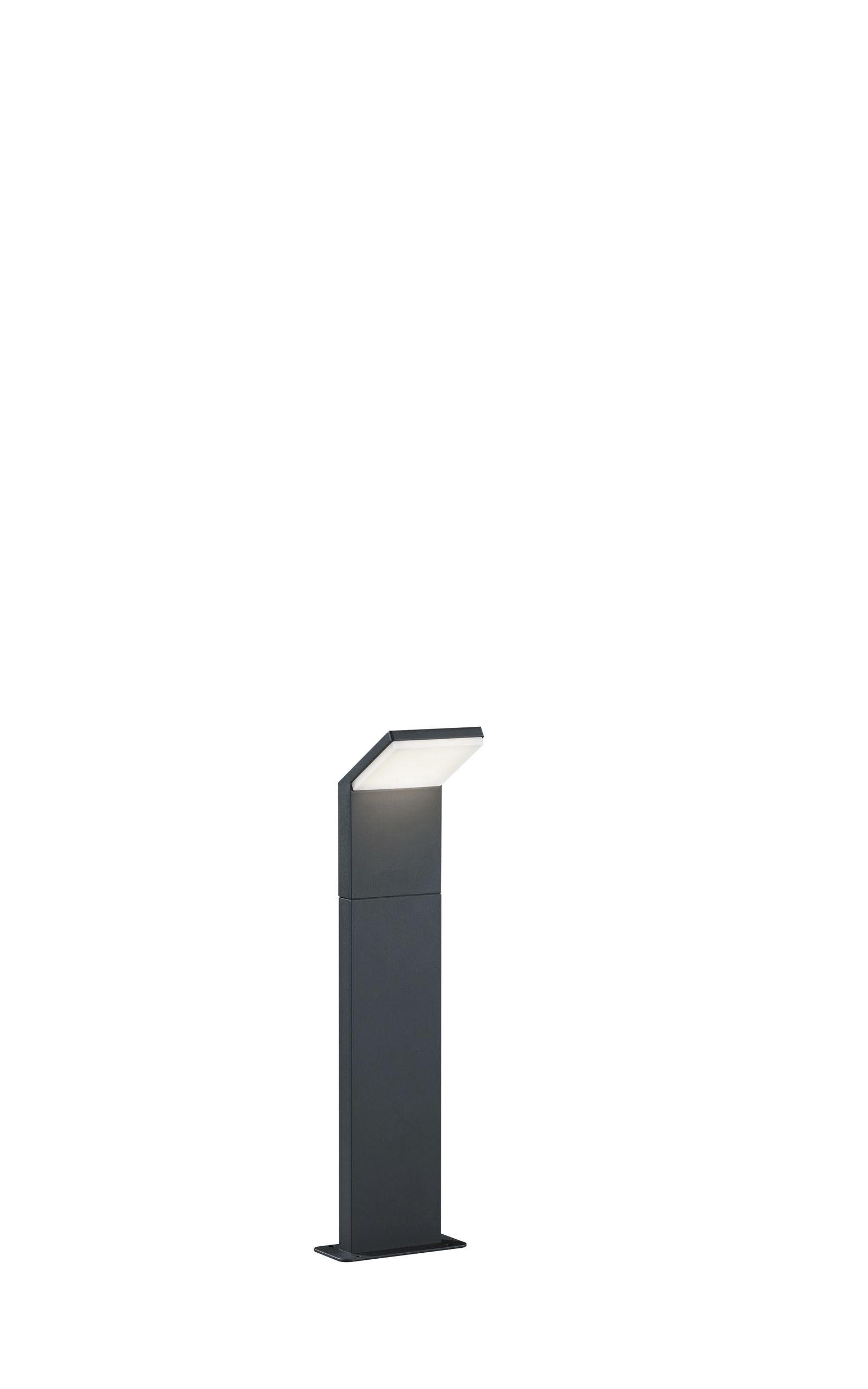 LED-Pollerleuchte 8W PEARL IP54 3000K 900lm 1LED anth Alu Kst_opal