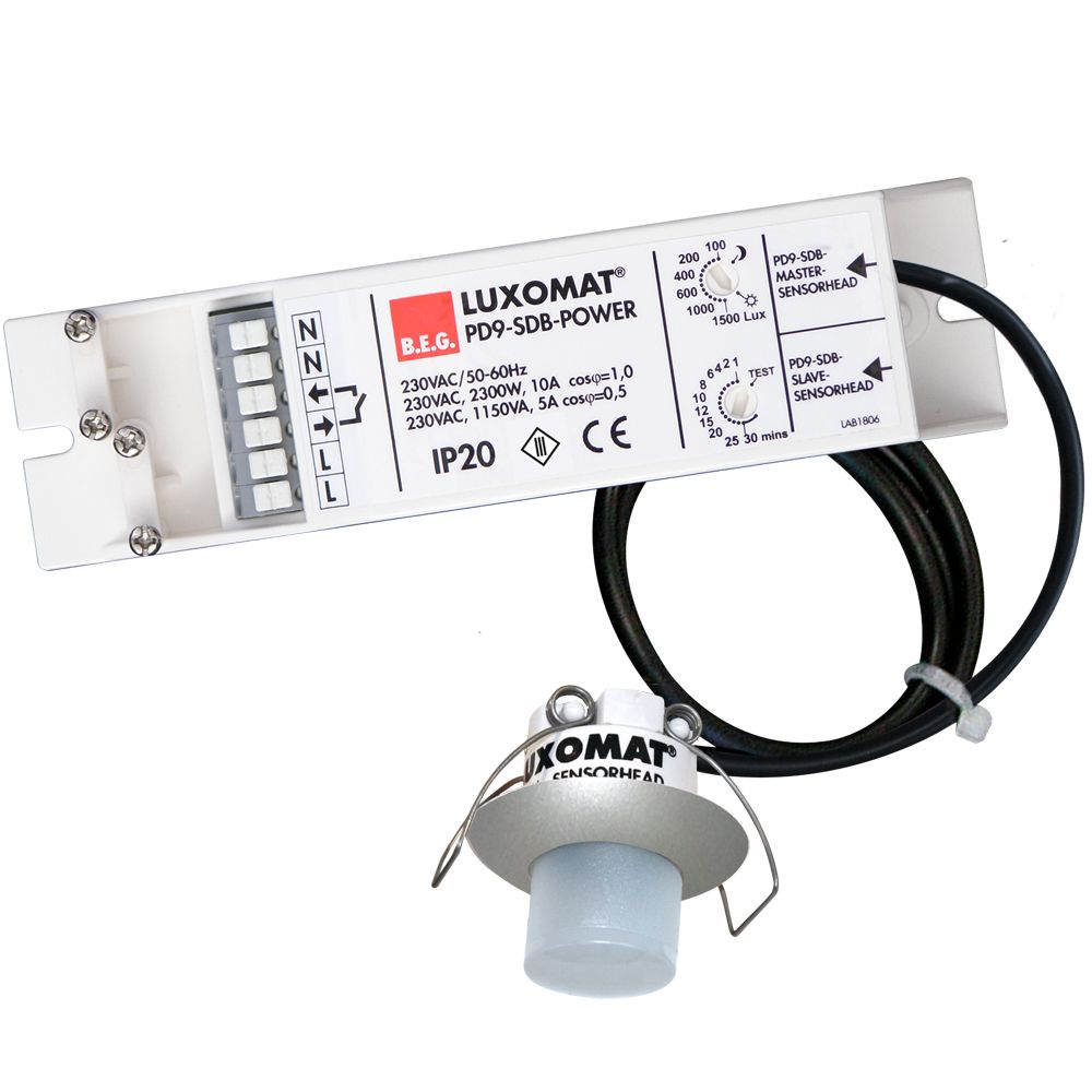 Präsenzmelder EB 0-230° 230V si mt IP65 fernb Einb 2300W