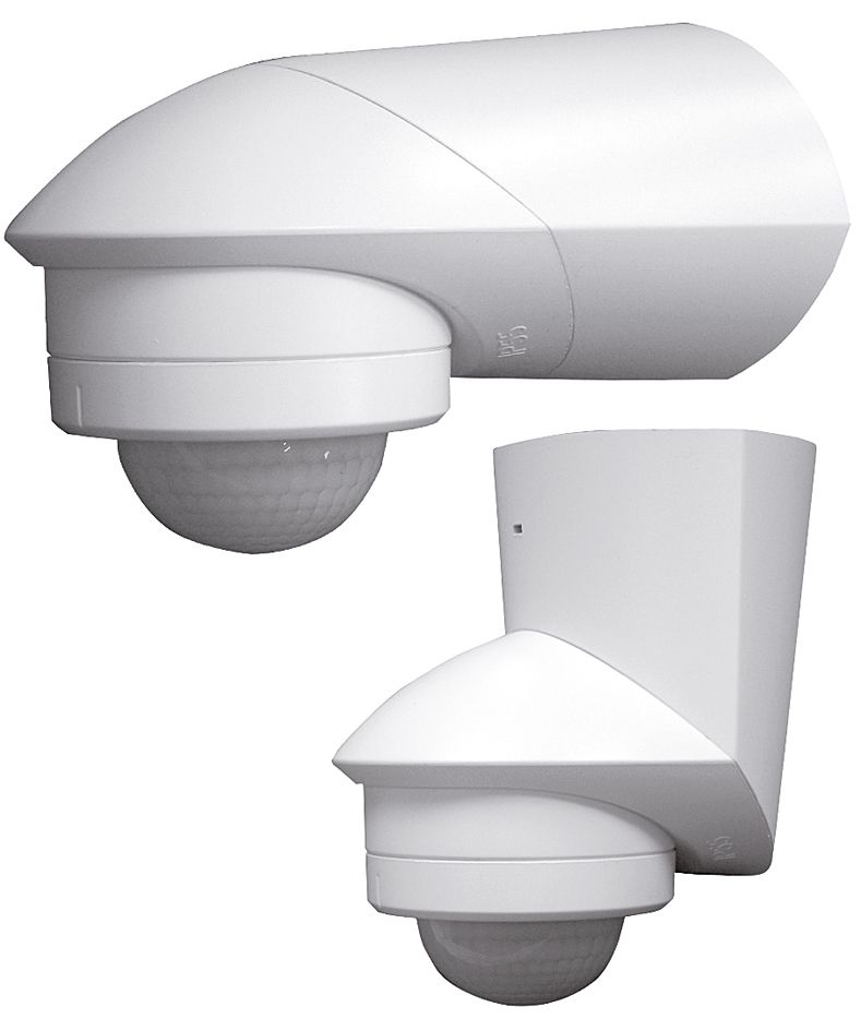 Bewegungsmelder AP 120° McGuard 220-240V ws mt IP55 1100W Konstantlichtregelung