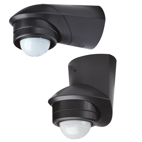Bewegungsmelder AP 240° McGuard 220-240V sw mt IP55 1100W Konstantlichtregelung