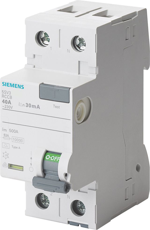 FI-Schutzschalter A 2p 230V 40A 0,03A 2TE REG 10kA 3kA/stoß