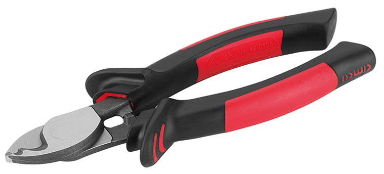 Kabelschere mech.Einhand Ø10mm 50qmm L160mm isol f.mehrdrähtige Leiter