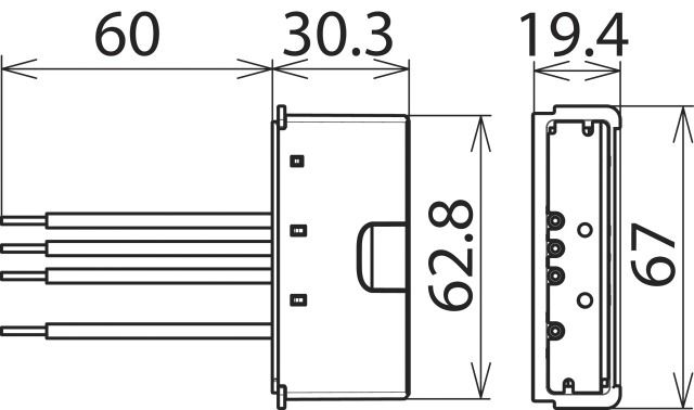 Überspannungsableiter 230VAC 1,5kV 5kA Direktmont opt