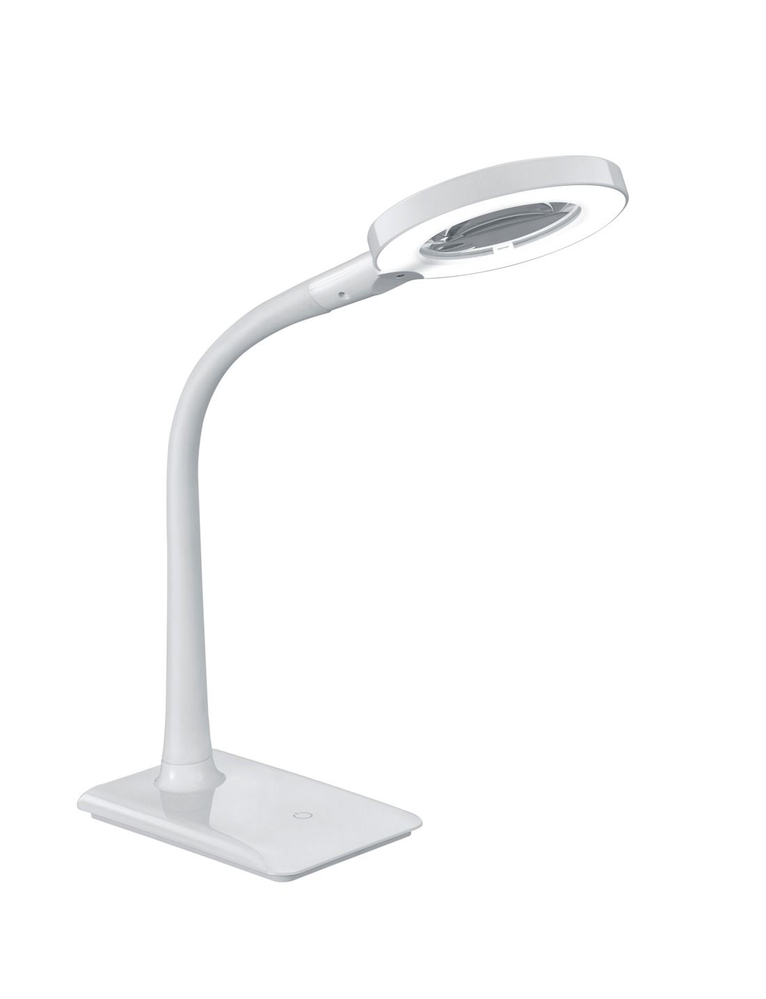 LED-Lupenleuchte 5W LUPO 3500K 550lm Konv ws 1LED elektr.Trafo m.Schalter