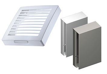 Lüftungsgitter Alu ws 252,2x220mm