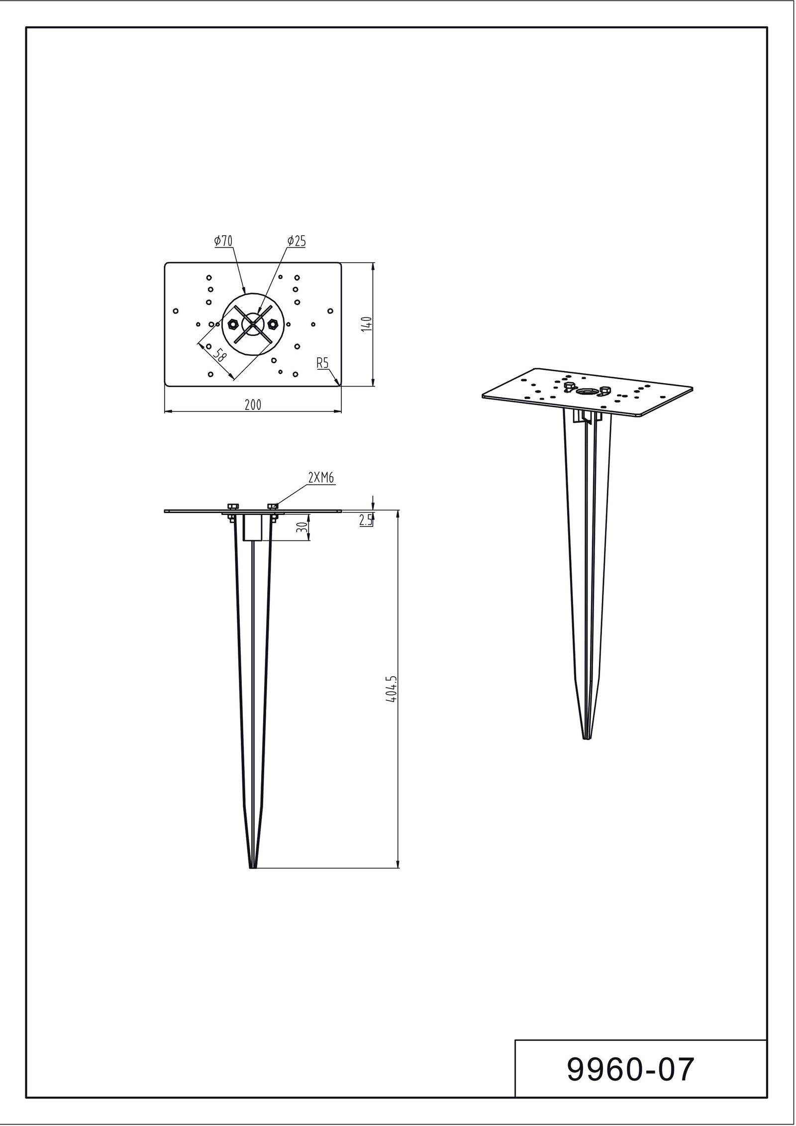 Erdspieß ni Alu L200mm B140mm H405mm