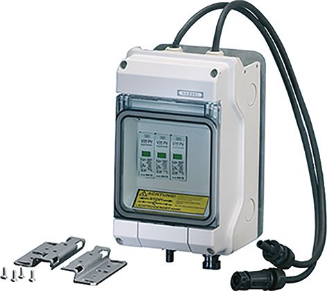 Klemmenkasten 16qmm Kst 205x126x111mm AP 5einf IP65 hfr