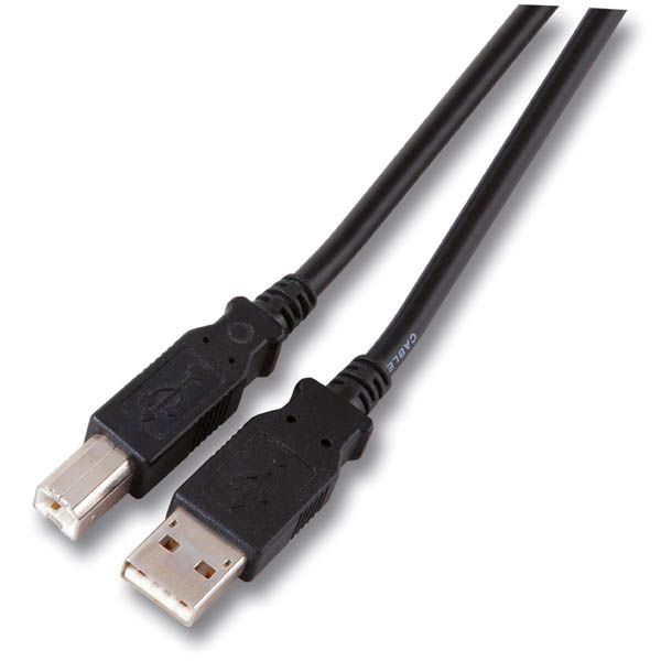 USB-Kabel 3m USB-A USB-B Stecker