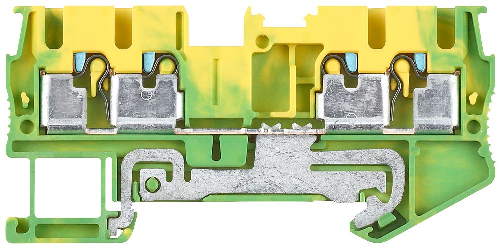 Schutzleiter-Reihenklemme 0,2-2,5qmm gn/ge 1Etage APL_erf. Hutschiene TH35