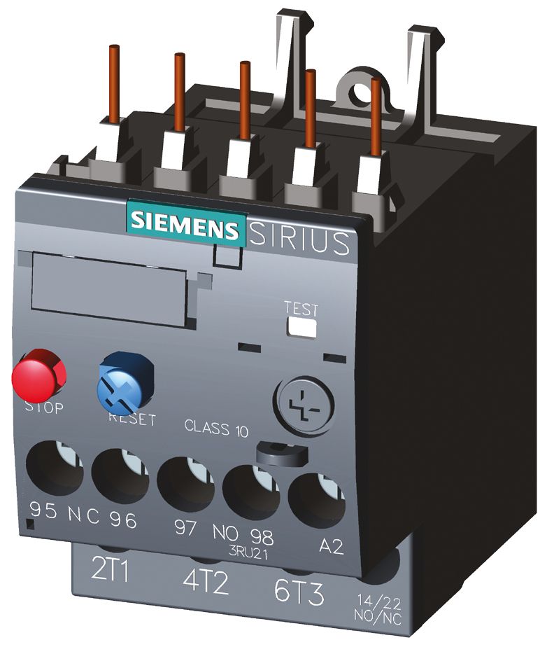 Überlastrelais therm 0,14-0,2A Direktanb 1S/Hilf 1Ö/Hilf CLASS10 Schraub
