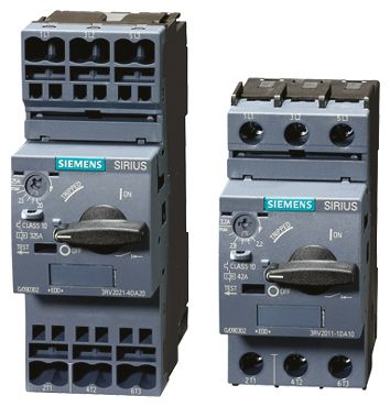 Leistungsschalter 0,63A 3p 0,45-0,63A/In IP20 Festeinbau Schraub