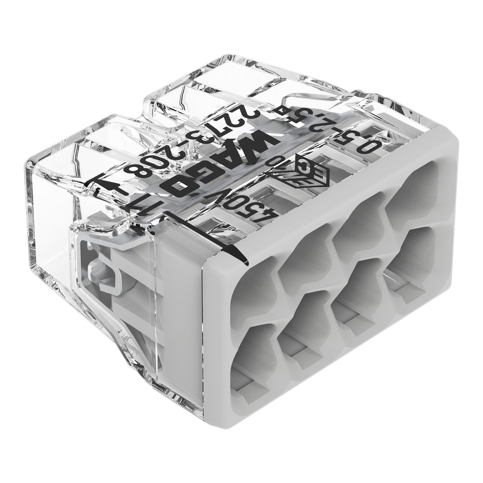 Steckklemme 8f 450V 24A Serie 2273 0,5-2,5qmm f.Massivleiter