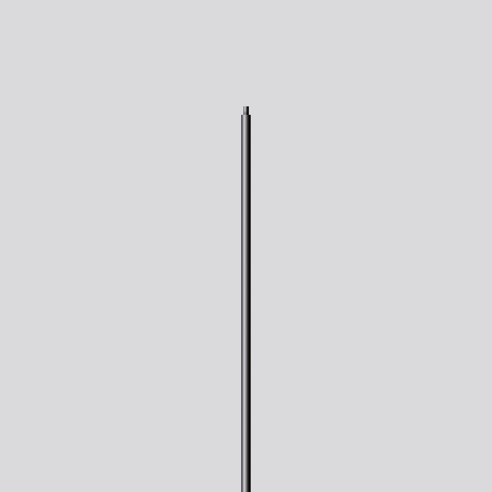 Lichtmast 3m zylindr Ø60mm Alu lack