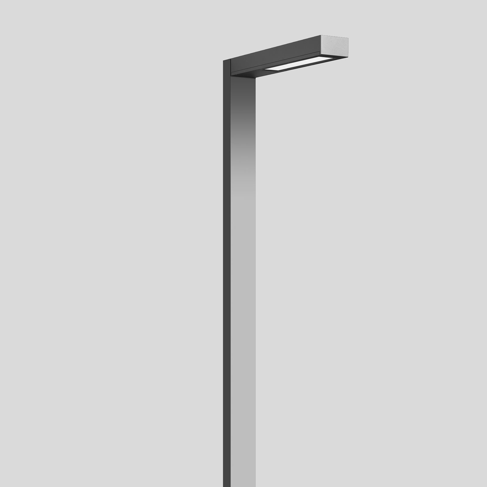 LED-Wegeleuchte 21,5W IP65 4000K 2694lm si Alu 1LED Gl_strukt