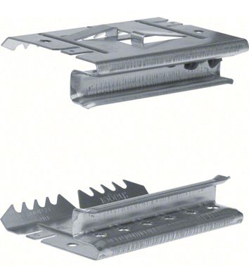 Stoßverbinder GEB-K ST BRS 170x65mm m.Potausgl Kuppl