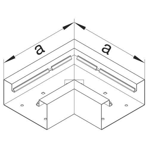 Flachwinkel GEB-K HFT BRS 65x210mm ST natur hfr unbeh