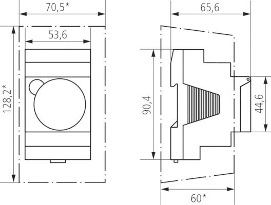 Schaltuhr mech 110-230VAC REG 1kan Wechs 200h 24h 24 h Programm 3TE