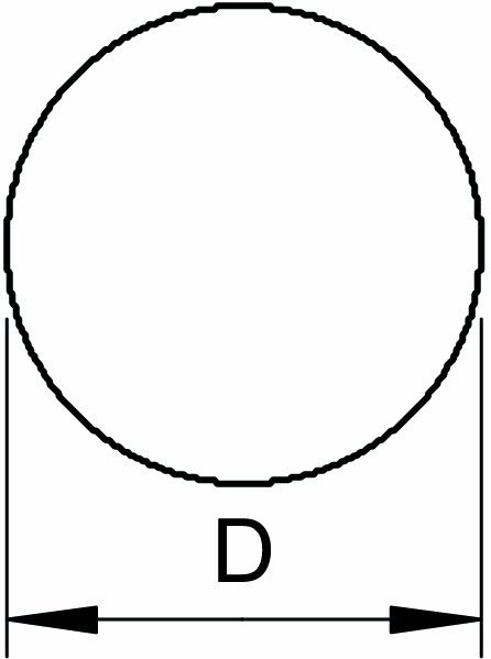 Runddraht Ø10mm VA unbeh