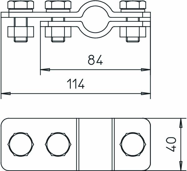 Anschlusssystem V2A unbeh Edelstahl (V2A)