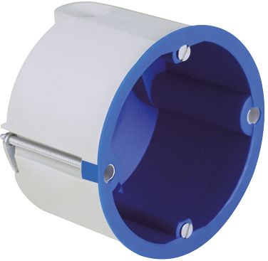 Schallschutzdose HW Ø74x54,4mm Kst IP3X Ger/VerbDose/kast rnd