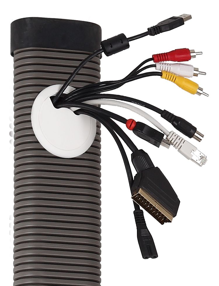 Wellrohr Ø92mm PE IP2X ohne Ummantelung gr 320N Polyethylen (PE) -5-90°C