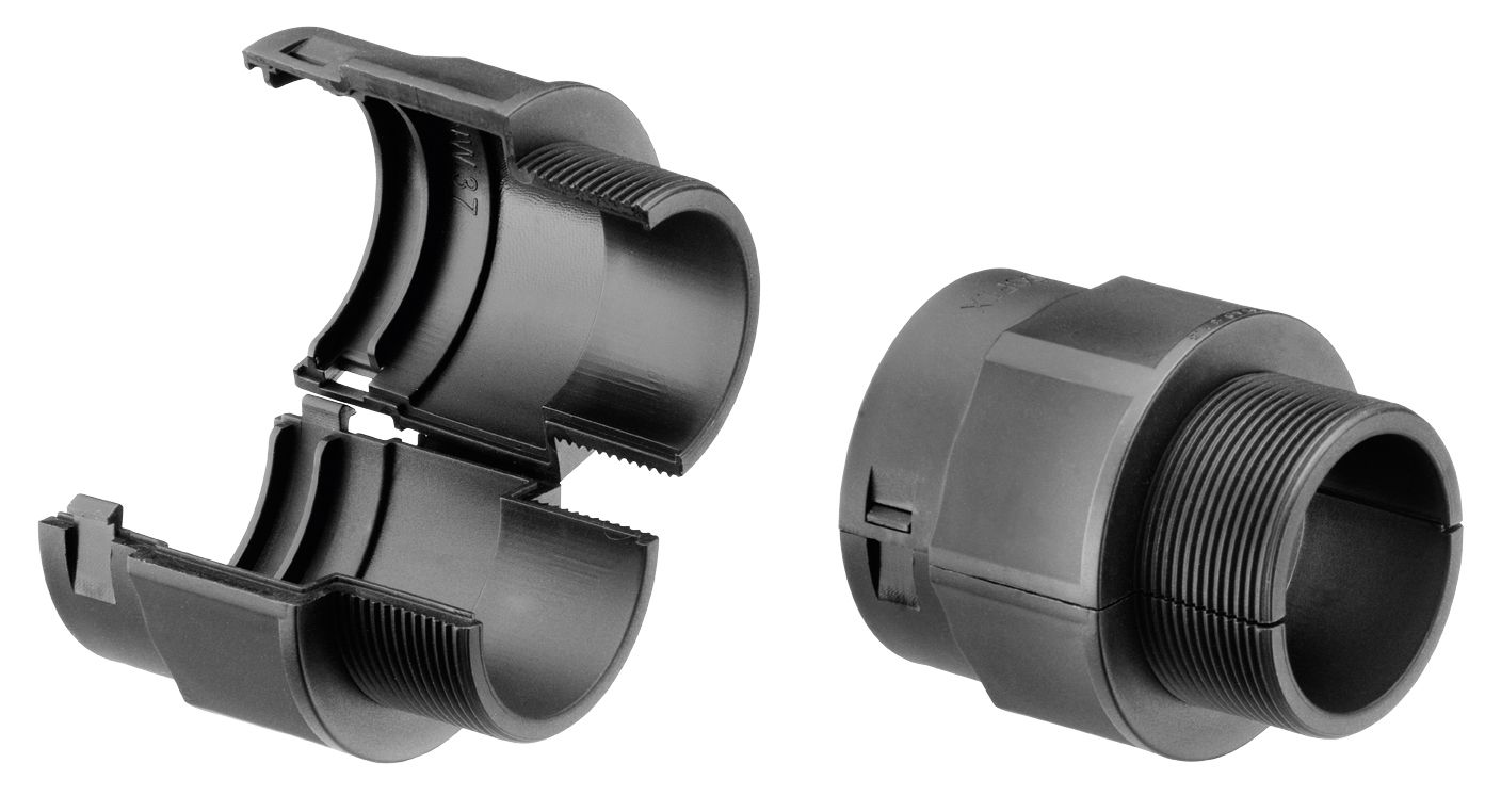 Schlauchverschraubung Kst PA Ø20mm Gew M25x1,5 IP43 Polyamid (PA) M25 x 1,5 ger