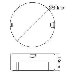 LED-Trafo 0-9W 12V IP20 Kstgeh stat