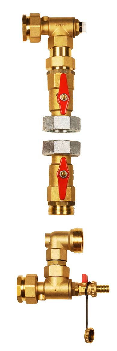Pumpenbaugruppe DN 32 zum Warmwasserber Anschluss-/RohrbausatzRohrbausatz