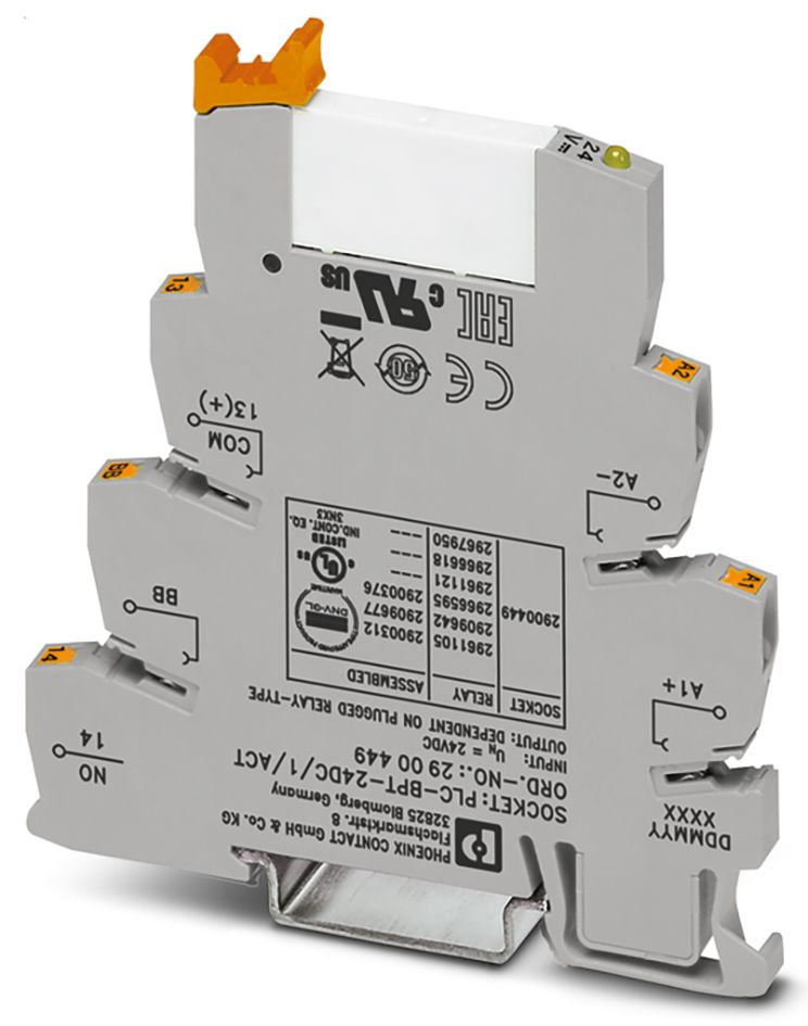 Schaltrelais 1S 6,2x80x94mm Steckanschl