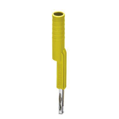 Prüfstecker 1p, D4mm, ge