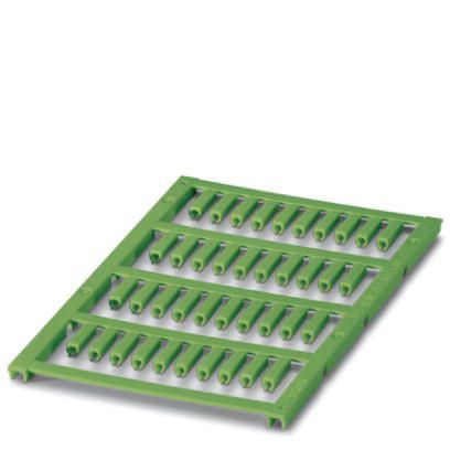 Kabelmarkierung gn Heftf Ø1,6-2,1mm Kst Sonderdruck 3x12mm Mit Textfeld