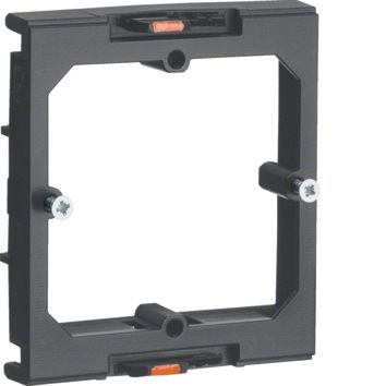 Geräteeinbaudose GEB-K 1f Rückwand 60mm Tragring/bügel rast offen