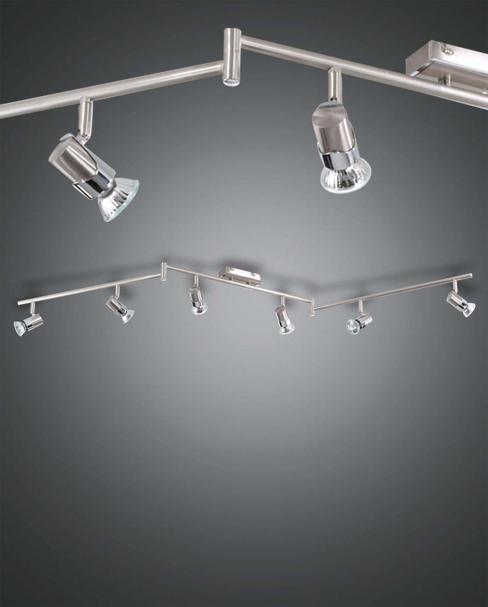 LED-Anbauleuchte Alice 6x50W ni IP20 GU10