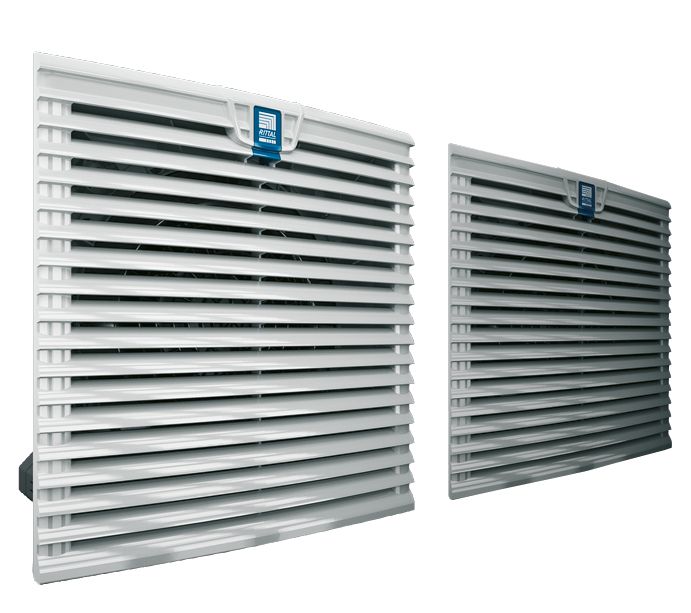 Schaltschranklüftung IP54 230VAC 323mm 700m3/h m.Filter 95W